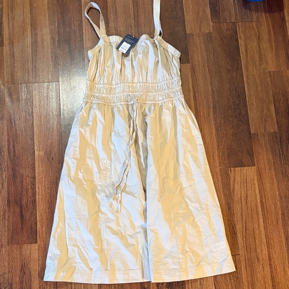 Universal Thread Tan Midi Dress - Picture 1 of 6